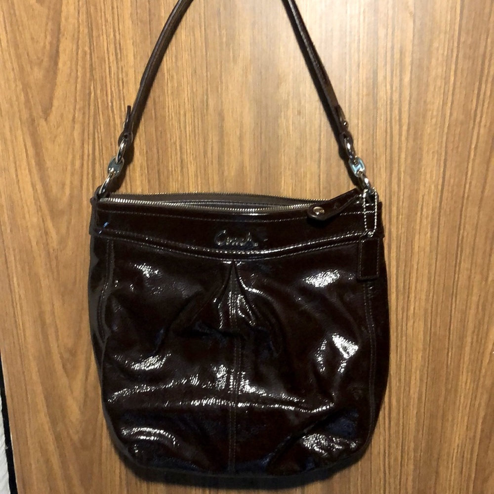 Zipper top Shoulder bag Coach